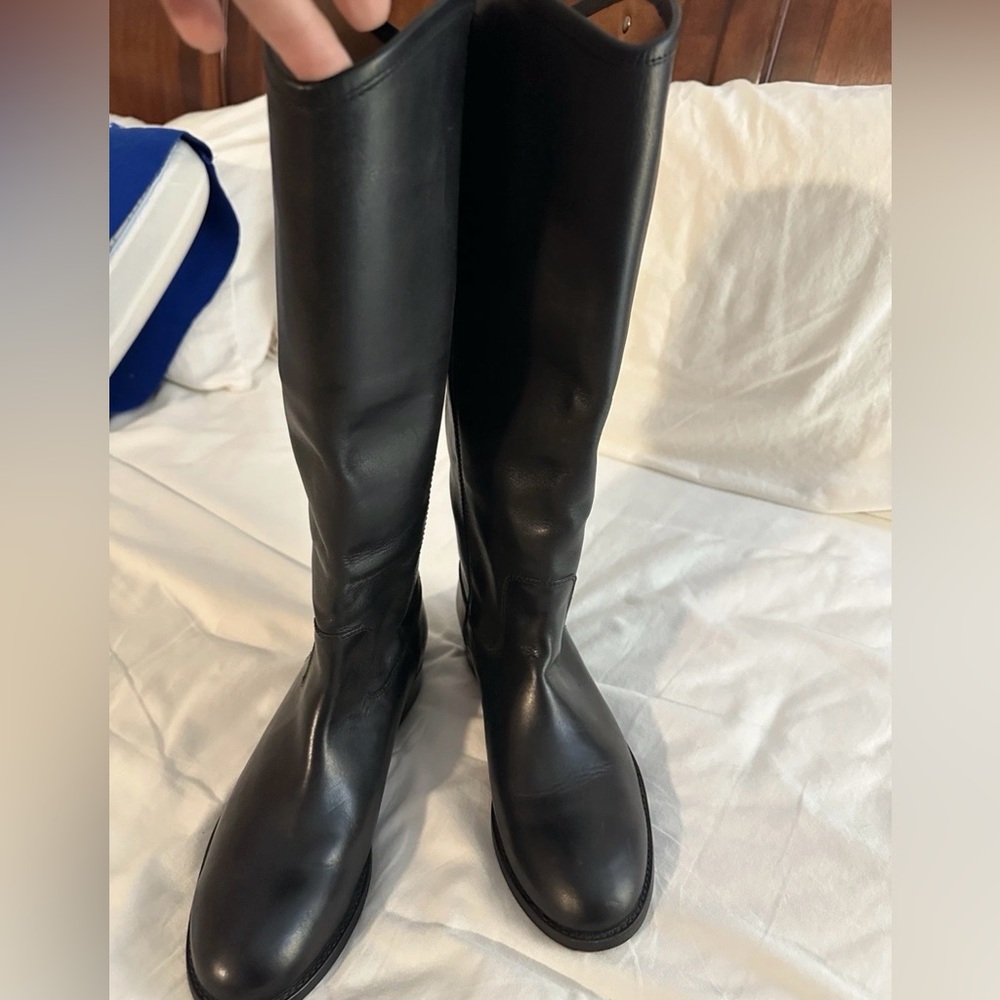 Frye Melissa Leather Tall Boot Size 7 - Picture 4 of 8
